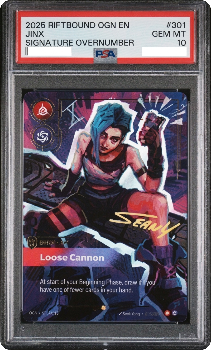 Jinx — graded slab