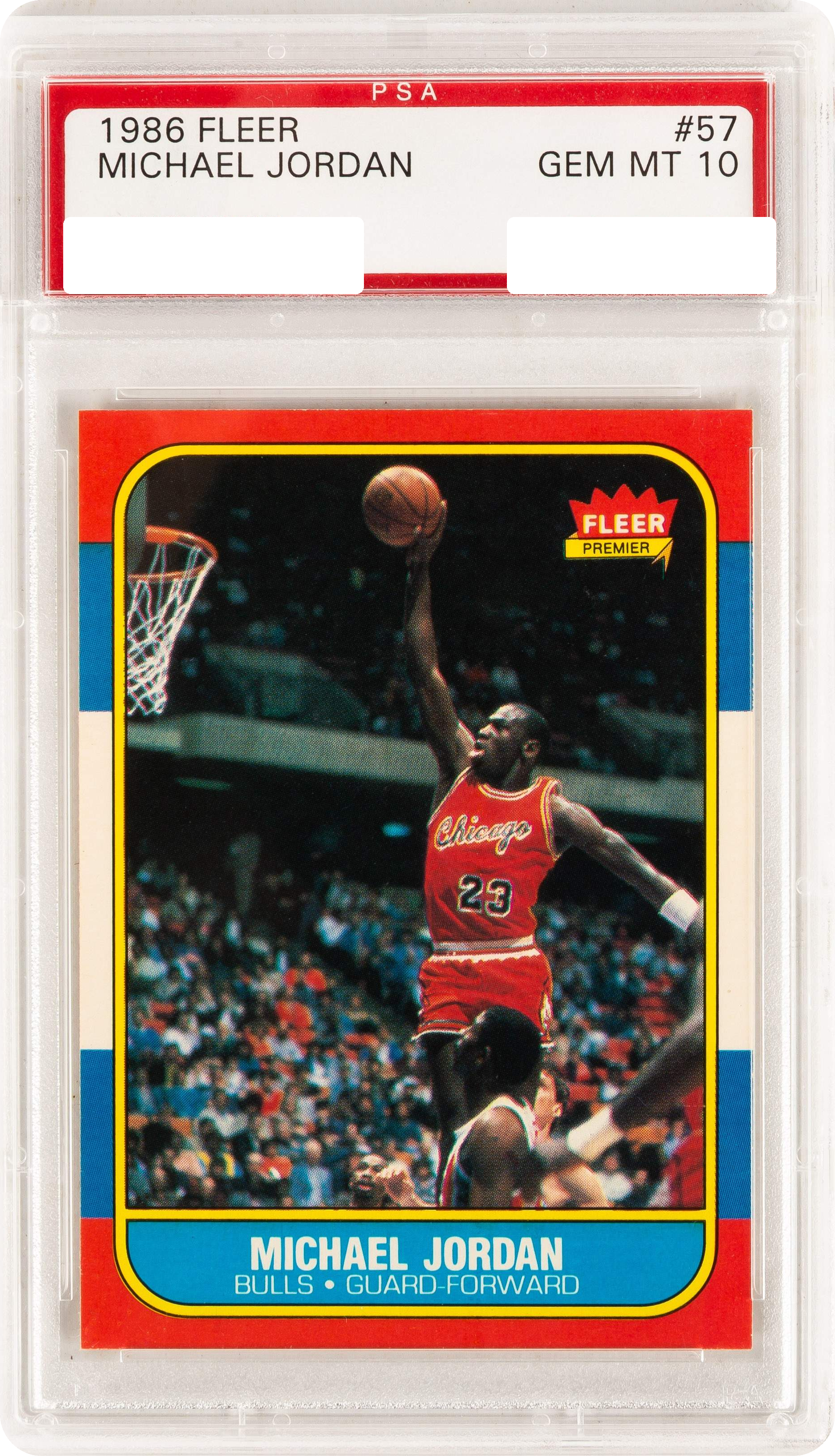 Michael Jordan — graded slab