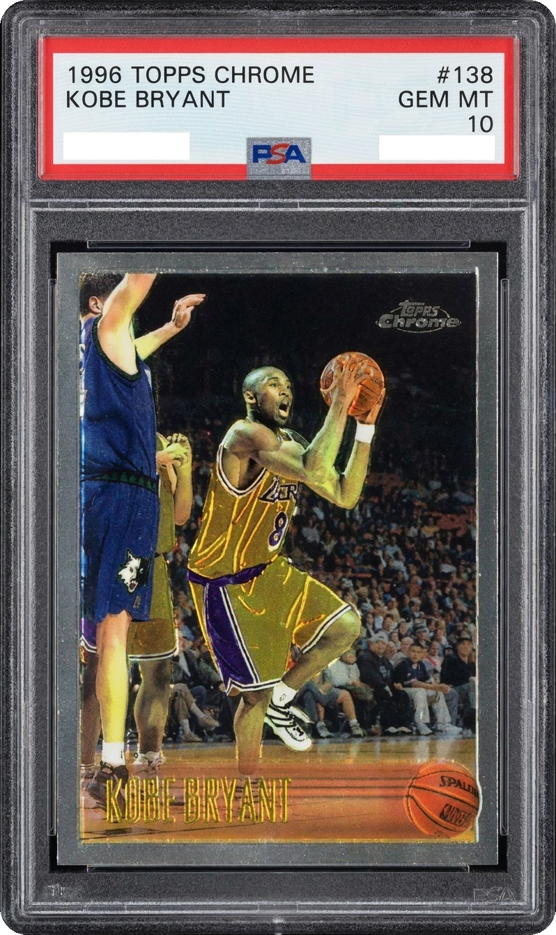 Kobe Bryant RC — graded slab