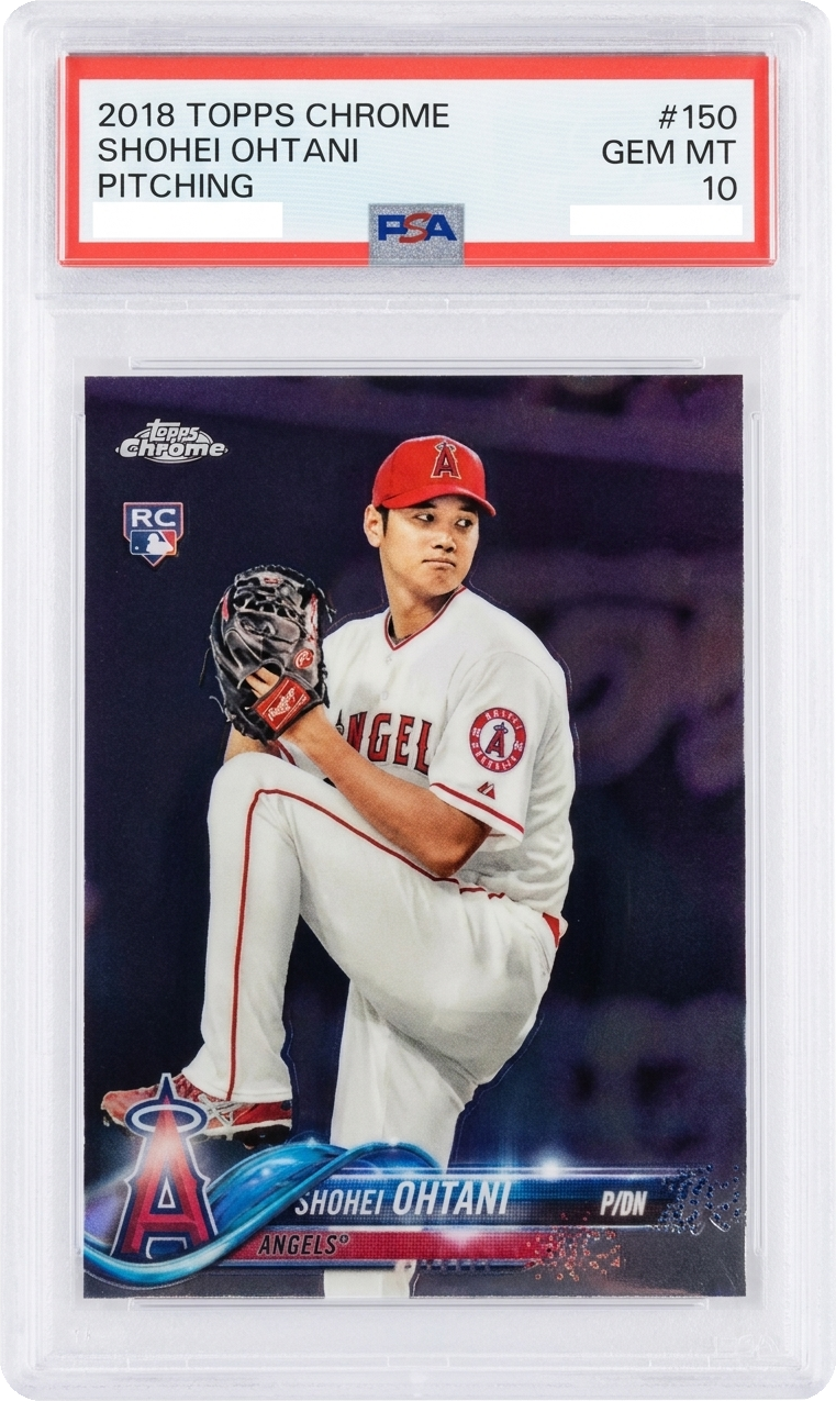 Shohei Ohtani RC — graded slab