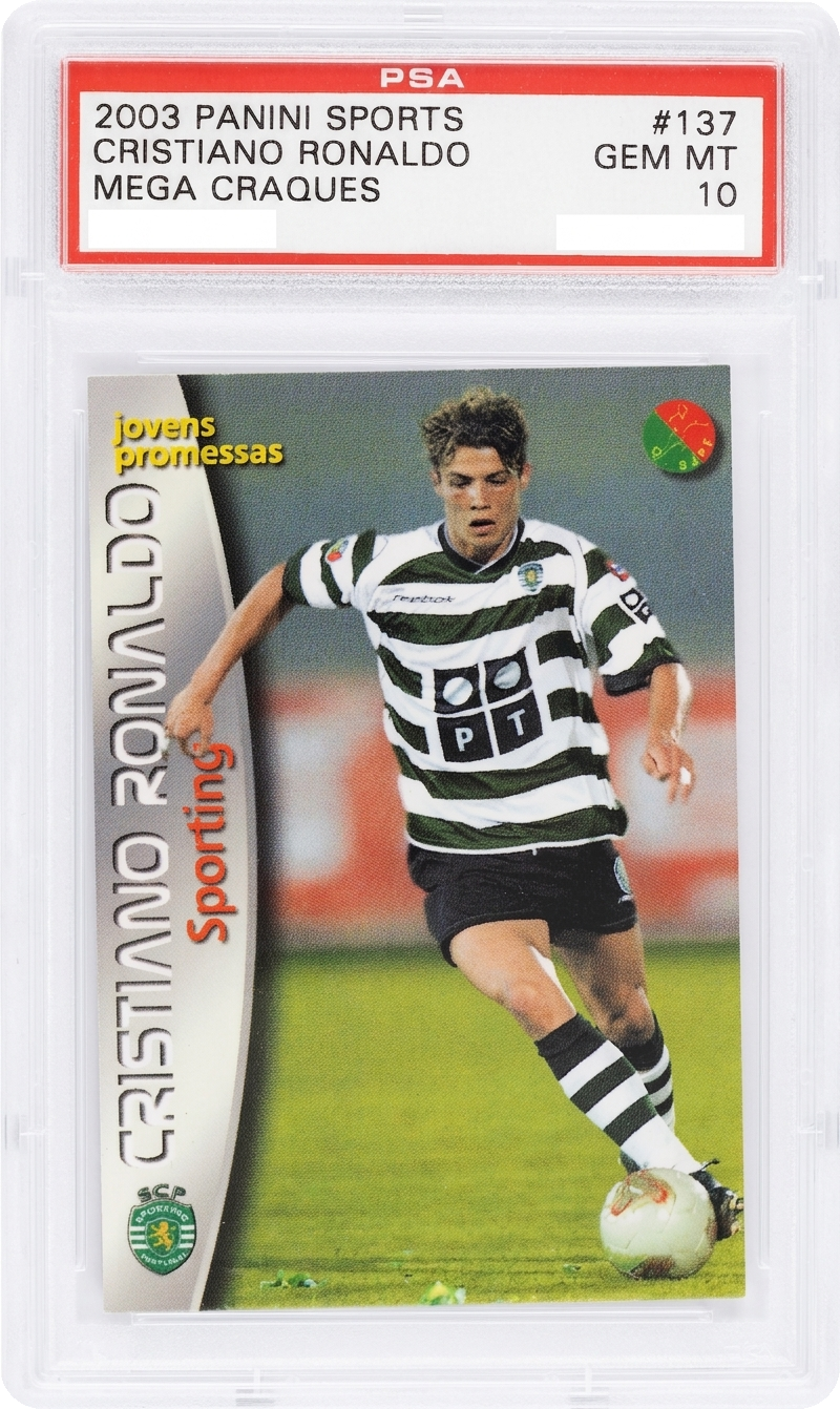 Cristiano Ronaldo RC — graded slab